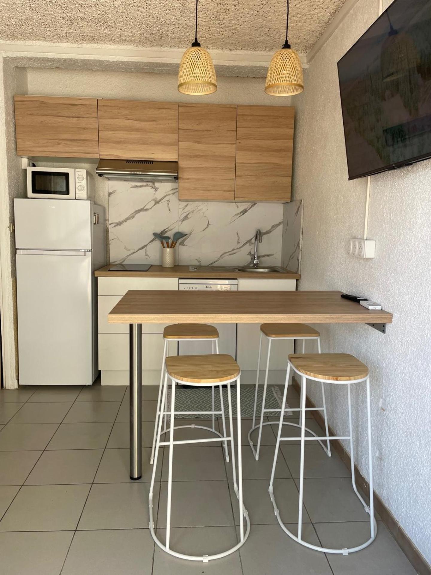 Studio Cosy A 300M De La Mer, Face Aux Festivals, Derriere La Night Life Le Barcarès Exteriör bild